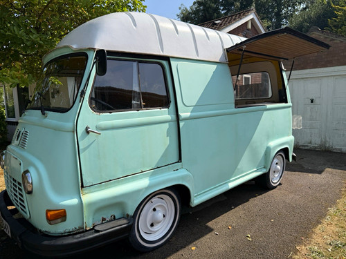 Renault estafette vintage food - estafette,