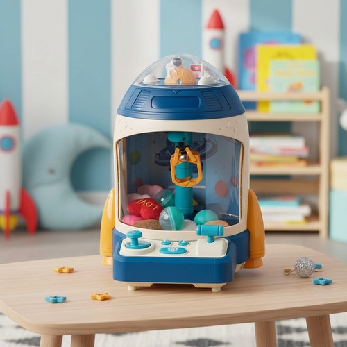 Kids mini rocket claw machine - mini,
