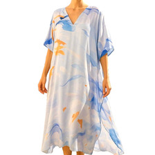 Women Kaftan Dress Modest Maxi