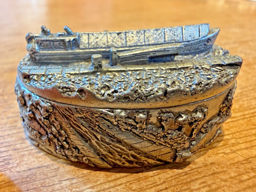 Williams pewter trinket - williams, /