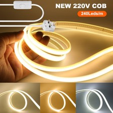 220V Neon COB LED Strip Lights