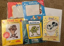 Disney Cross Stitch Kits | Monsters Inc |101 Dalmatians |Looney Tunes |Craft Kit