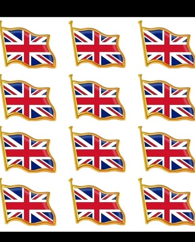 Union jack pin - badges, uk