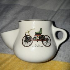 Vintage cream ceramic shaving - cream,