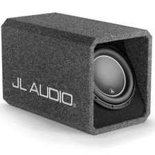 JL Audio HO110-W6V3 Subwoofer 10 Inch W6 HO Wedge Ported Sub Enclosure 600w RMS