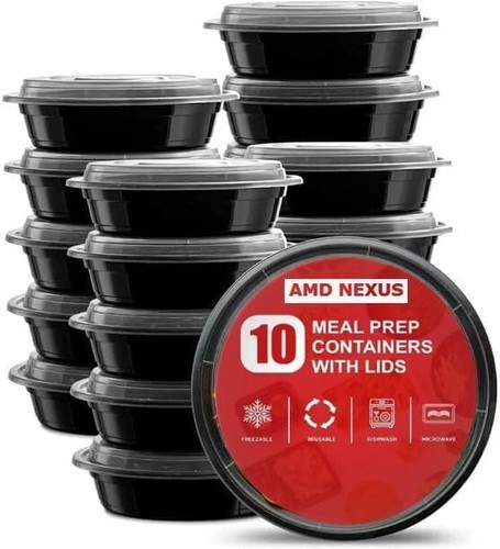 16oz round meal prep - 16oz, food