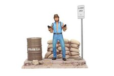 SD Toys Invasion USA Matt Hunter PVC Figure Deluxe Diorama Chuck Norris