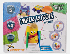 Robot Building Kit With 5 Buildable Models – Science Gift For Kids 8+ Stem UK