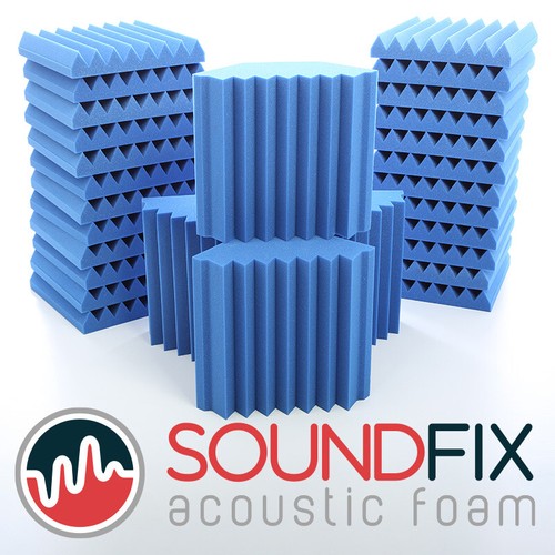 Blue acoustic foam - blue, &