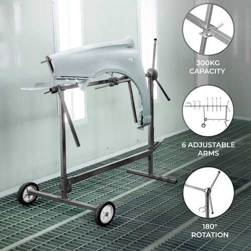 Rotating paint panel stand - rotating,