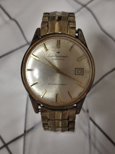 Vintage seiko sportsmatic 19j - seiko,