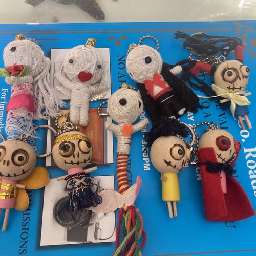 Voodoo doll keyring bundle - voodoo,