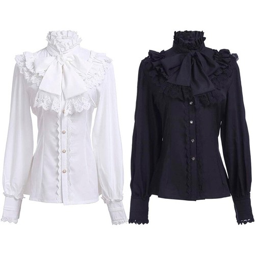 Women lace shirt blouse top - lace,