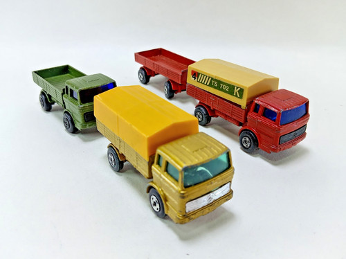 Matchbox mercedes trucks and - mercedes,