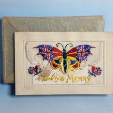 WW1 Military Silk Allies Flags