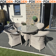 4 Seater Rattan Garden