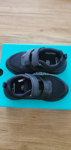 Clarks kids black school shoes - clarks,
