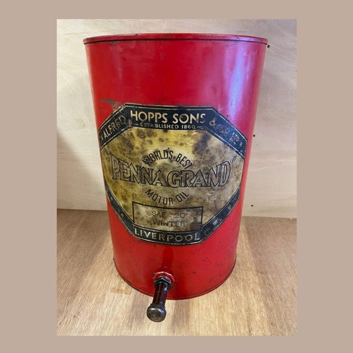 Vintage pennagrand motor oil - motor,