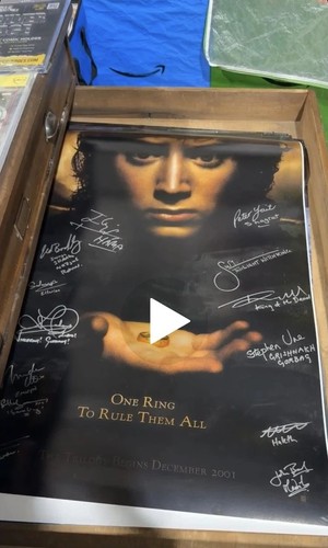 Lord the rings movie poster - of,