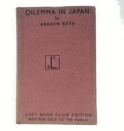 Dilemma japan andrew roth - in,