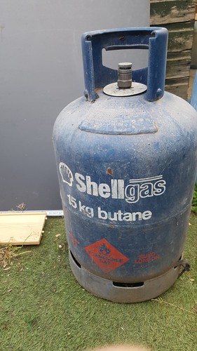 Empty shell gas bottle 15kg - empty,