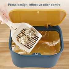Cat Litter Trash Can With