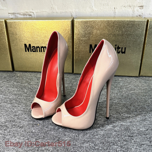14cm peep toe high heels - peep,