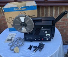 Chinon 6100 Z Sound 8mm Projector - Turns on untested further