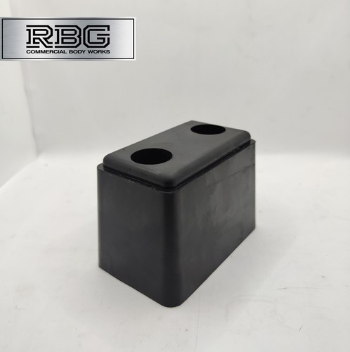 Rubber buffer 120mm - rubber, heavy