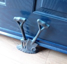 Spade and Fork Doorstop for