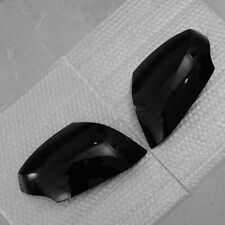 For Renault Megane Mk3 2008-16 Coupe Side Door Wing Mirror Cover Cap Gloss Black