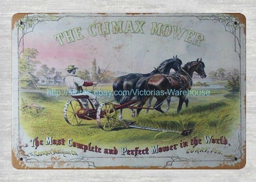 Climax horsedrawn mower - horsedrawn, metal