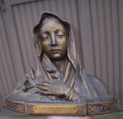 Antique spelter bronze - , virgin