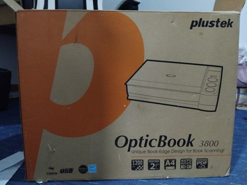 Plustek opticbook 3800 book - plustek,
