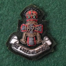 Green Howards (Alexandra, POW's Own Yorkshire Regt) Officers FS Cap badge - WW2