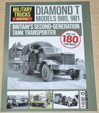 DIAMOND T MODELS British Army Tank Transporter NEW Military Truck Archive Photos