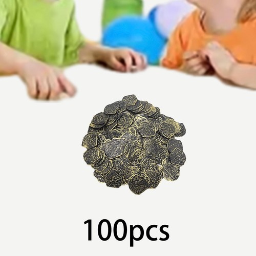 100x gold coin diy shiny - gold,
