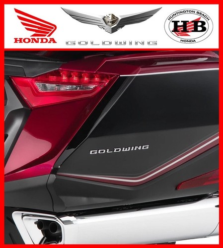 Honda oem saddlebag chrome - honda,