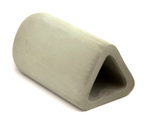 Triangular shape ceramic breeding hiding fish cave Pleco Catfish Cichlid Shrimps