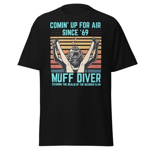 Muff diver retro scuba shirt - diver, t-shirt