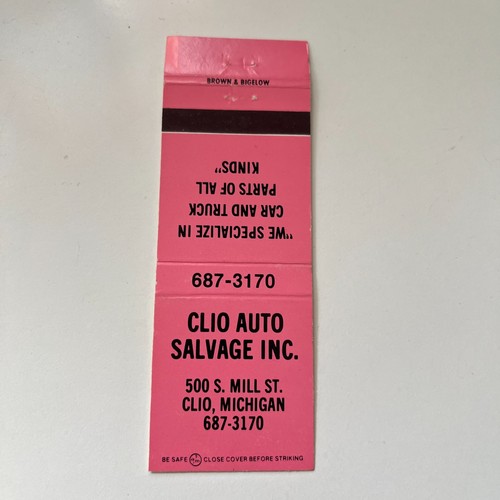 Clio auto salvage - salvage, inc