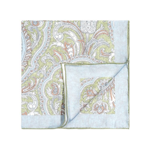 Men 100 silk - men's, pocket