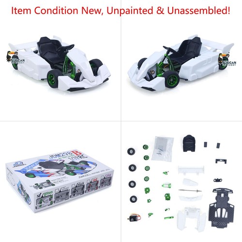Plastic go kart - 1/10,