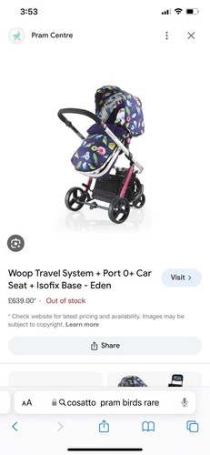 Cosatto woosh stroller - cosatto,