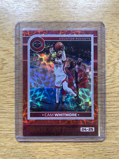 2024-25 Panini NBA Hoops #31 Cam Whitmore Red Scope 8/49