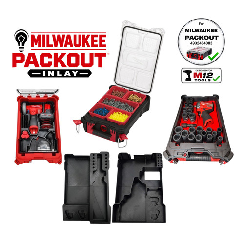 Milwaukee packout inlay m12 - packout,