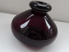 VINTAGE HAND BLOWN PURPLE