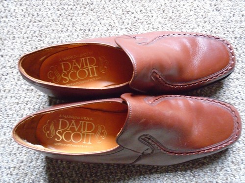 Gents brown leather - brown, by