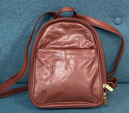 Gigi brown leather mini - gigi,