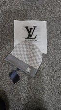 Louis Vuitton Grey LV Beanie